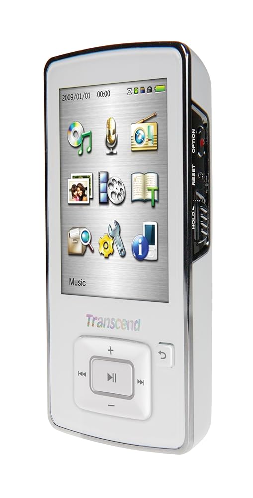 Transcend MP870 8GB デジタルオーディオプレーヤー Amazon.co.jp: Transcend MP3プレーヤー MP870 8GB TS8GMP870